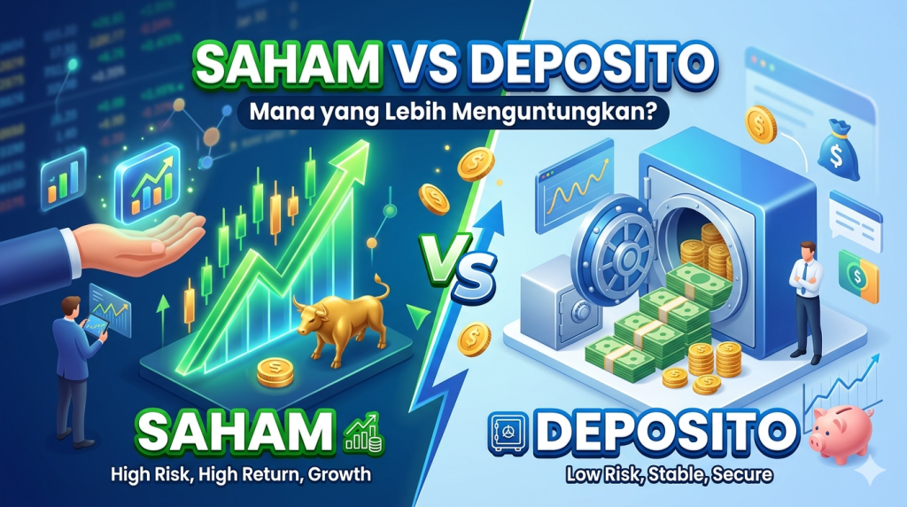 saham vs deposito