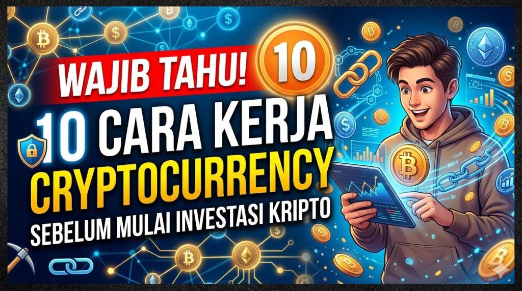 Cara Kerja Cryptocurrency yang Wajib Diketahui