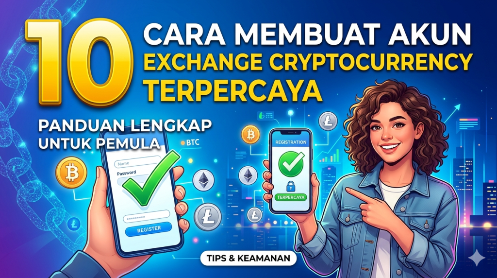 cara membuat akun exchange cryptocurrency terpercaya