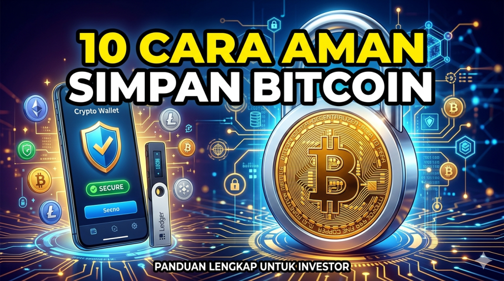 cara menyimpan bitcoin dengan aman
