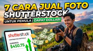 Cara jual foto di Shutterstock