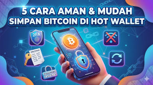 cara menyimpan bitcoin di hot wallet