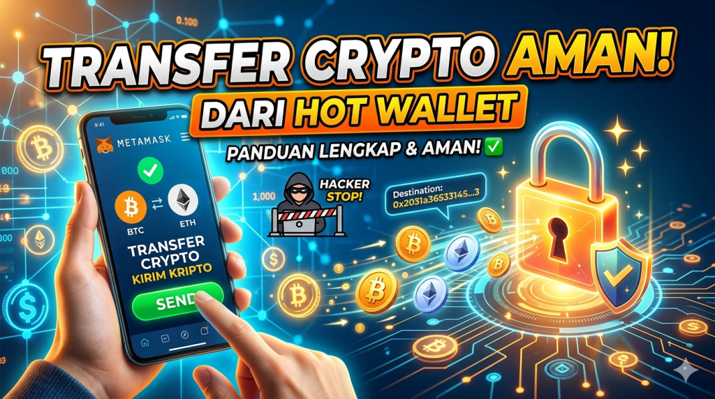 Cara Transfer Crypto Menggunakan Hot Wallet dengan Aman
