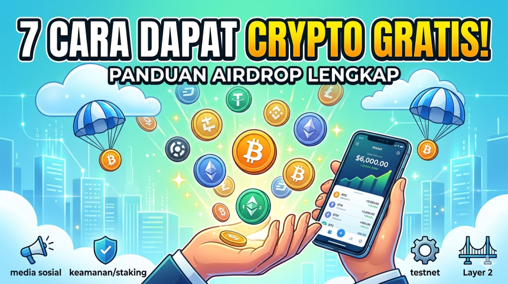 cryptocurrency gratis dari airdrop