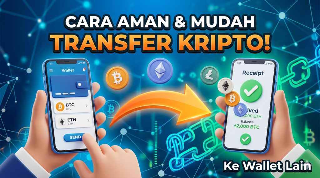 cara transfer cryptocurrency
