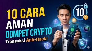 transaksi aman dompet crypto