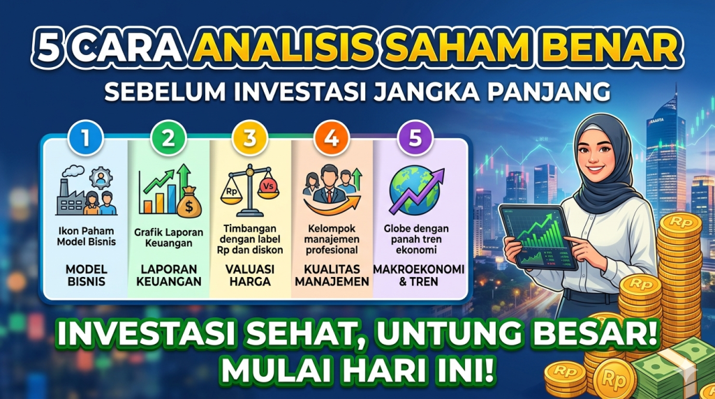 cara analisis saham yang benar