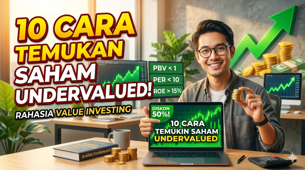 Cara menemukan saham undervalued