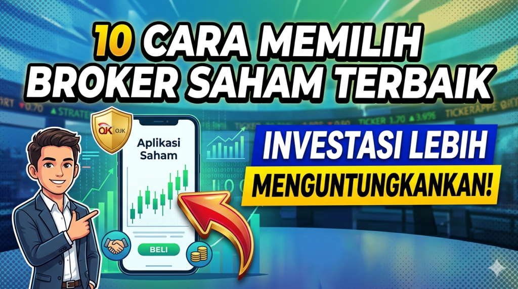 Cara memilih broker saham terbaik
