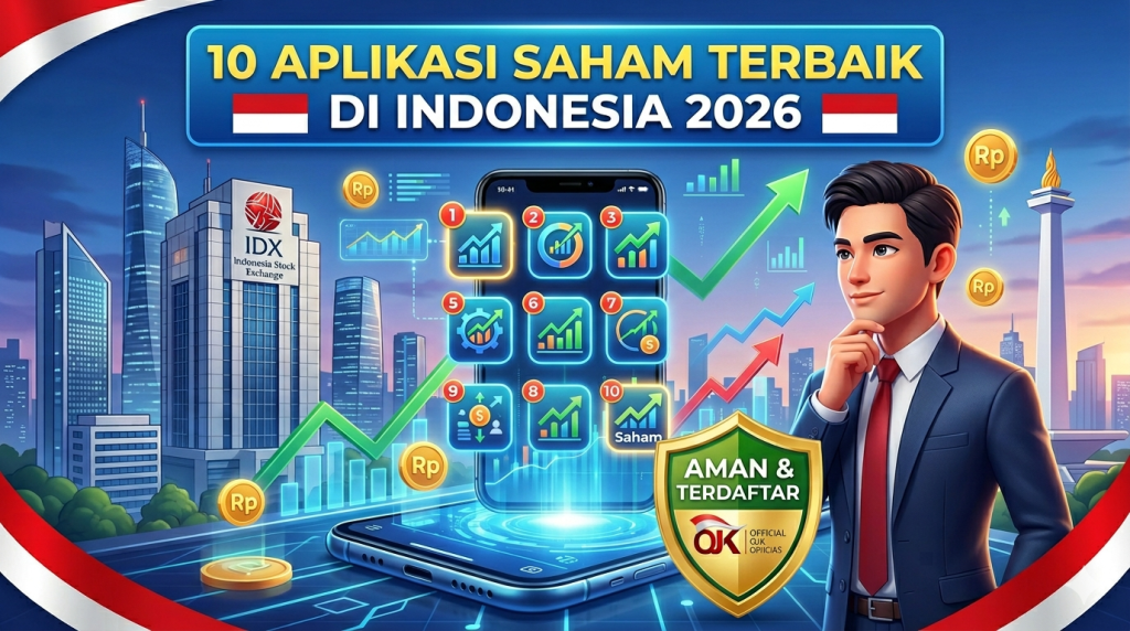 aplikasi saham terbaik di Indonesia 2026
