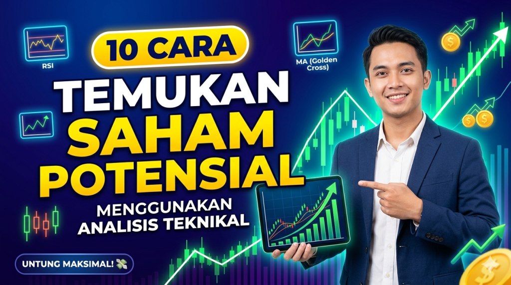 analisis teknikal saham potensial