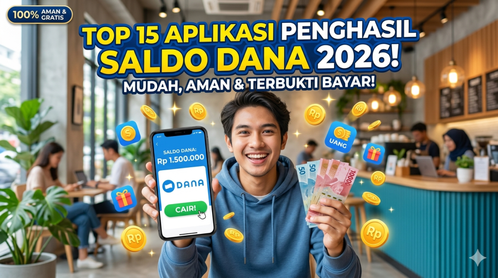 Aplikasi penghasil saldo DANA 2026