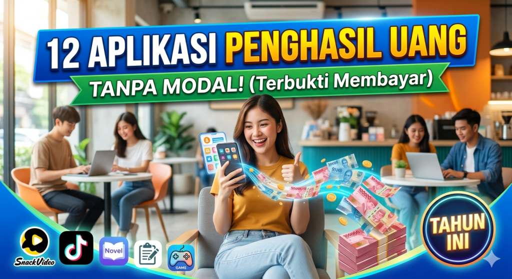 aplikasi penghasil uang tanpa modal