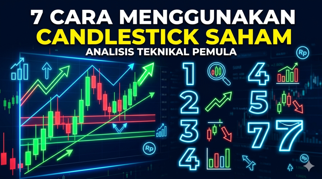cara menggunakan candlestick saham