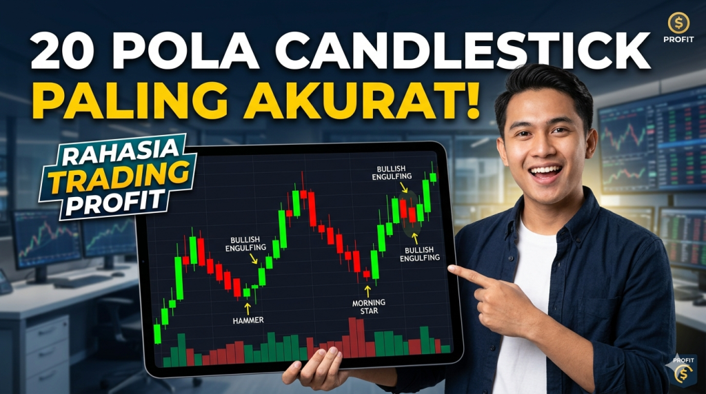 pola candlestick saham
