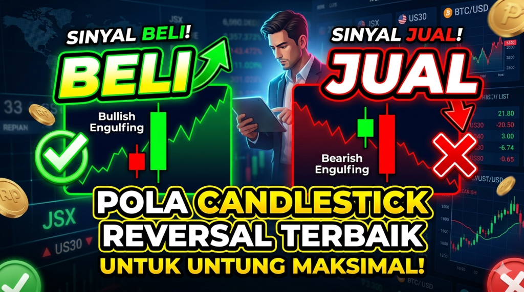 Pola candlestick reversal terbaik