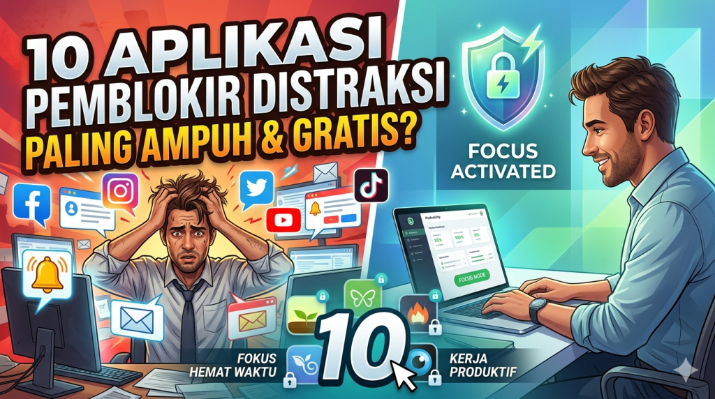 Aplikasi pemblokir distraksi