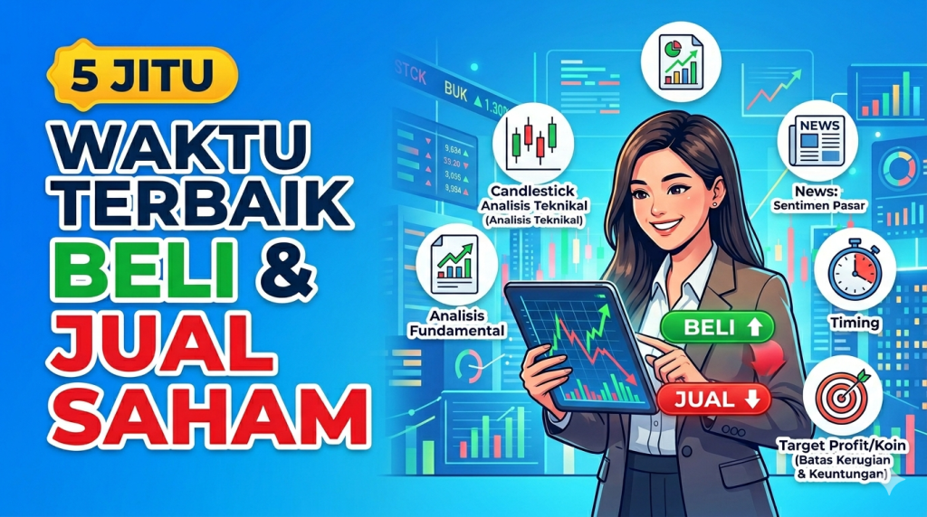Waktu terbaik beli dan jual saham