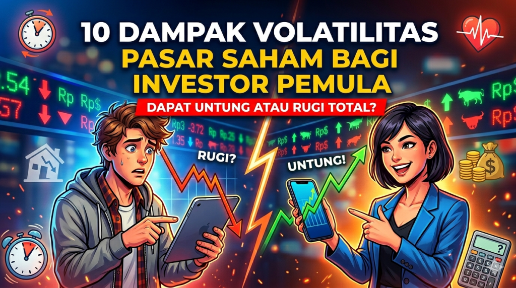 Dampak Volatilitas Pasar Saham terhadap Investor Pemula