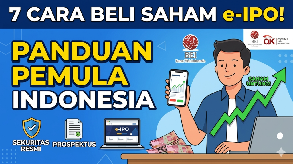 cara membeli saham e-IPO