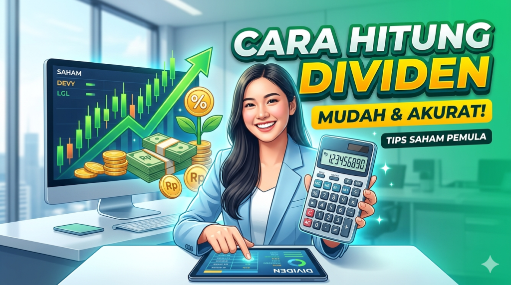 cara menghitung dividen saham