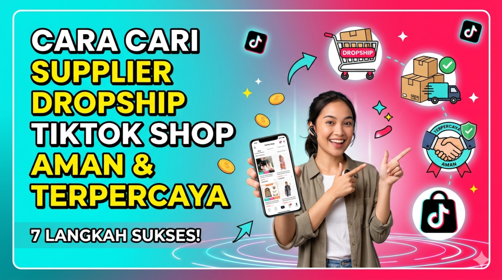 Cara Mencari Supplier Dropship TikTok Shop