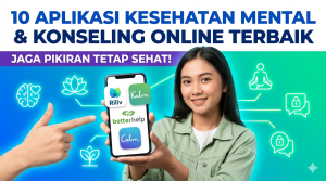 Aplikasi Kesehatan Mental dan Konseling Online Terbaik