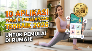 aplikasi yoga dan stretching terbaik untuk pemula
