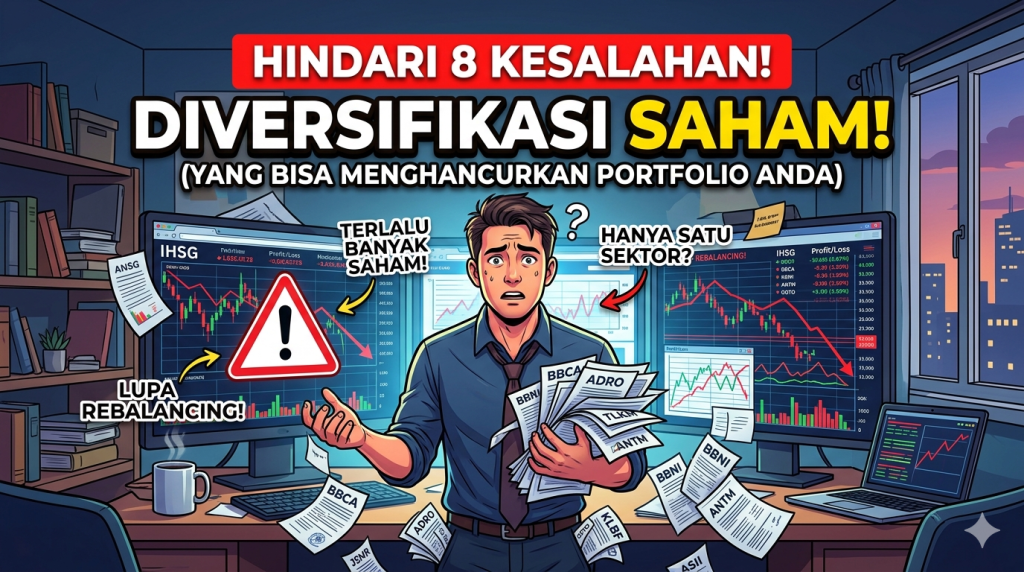 Kesalahan Diversifikasi Saham