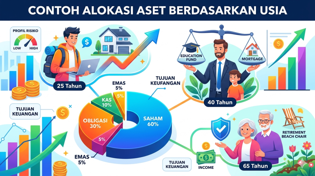 Alokasi Aset Berdasarkan Usia