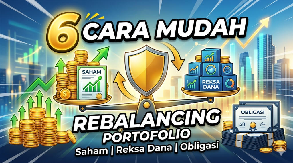 cara mudah rebalancing portofolio saham