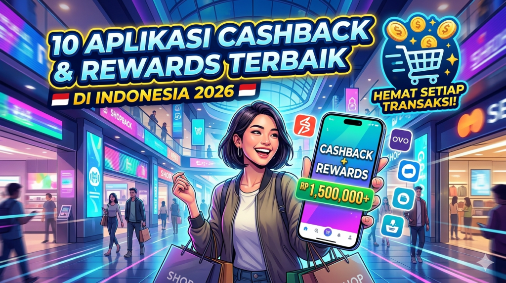 Aplikasi Cashback, Hemat Belanja, Belanja Online, Rewards Indonesia, Tips Hemat, Diskon 2026