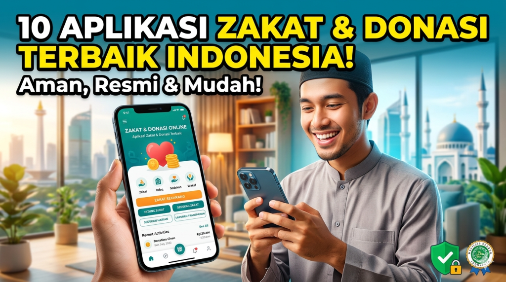 Aplikasi Donasi dan Zakat Online Terbaik