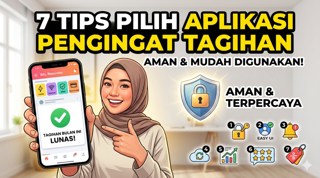 Cara Memilih Aplikasi Pengingat Tagihan yang Aman