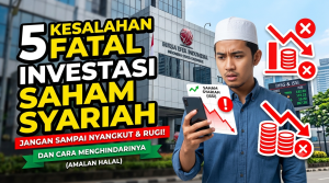 kesalahan pemula investasi saham syariah