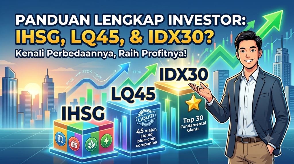 Perbedaan IHSG, LQ45, dan IDX30
