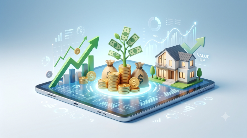 cara-mendapatkan-capital-gain-saham-reksadana-properti