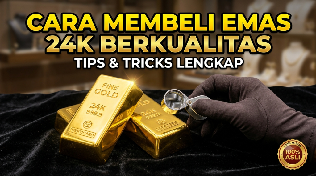 Cara Membeli Emas 24 Karat yang Berkualitas