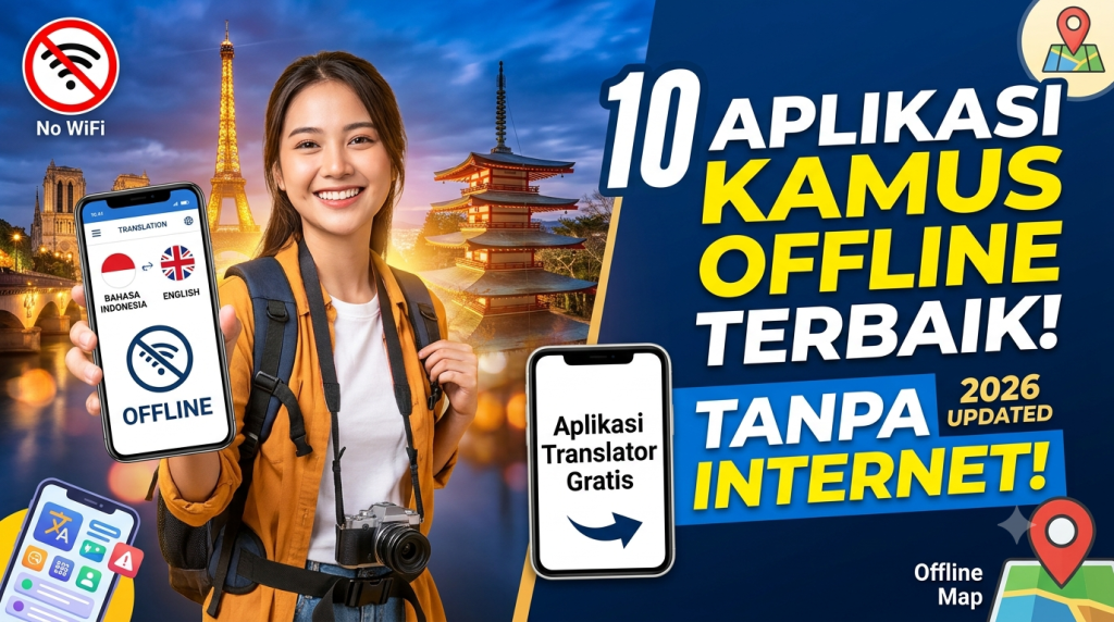 Aplikasi Kamus Offline Terbaik 2026