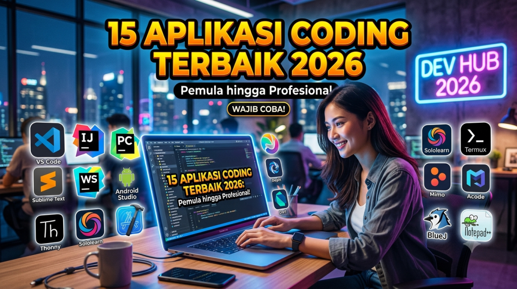 Aplikasi Coding Terbaik 2026
