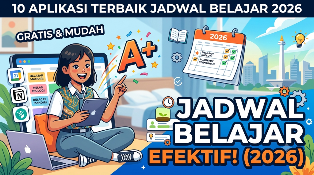 Aplikasi Terbaik untuk Membuat Jadwal Belajar yang Efektif