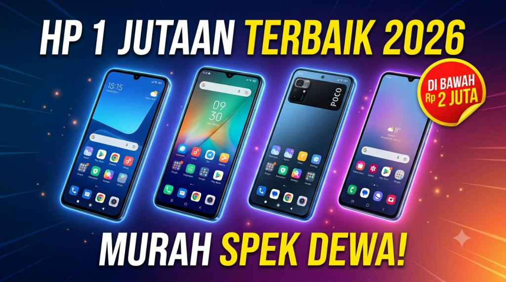 HP Terbaik di Bawah Rp2 Jutaan