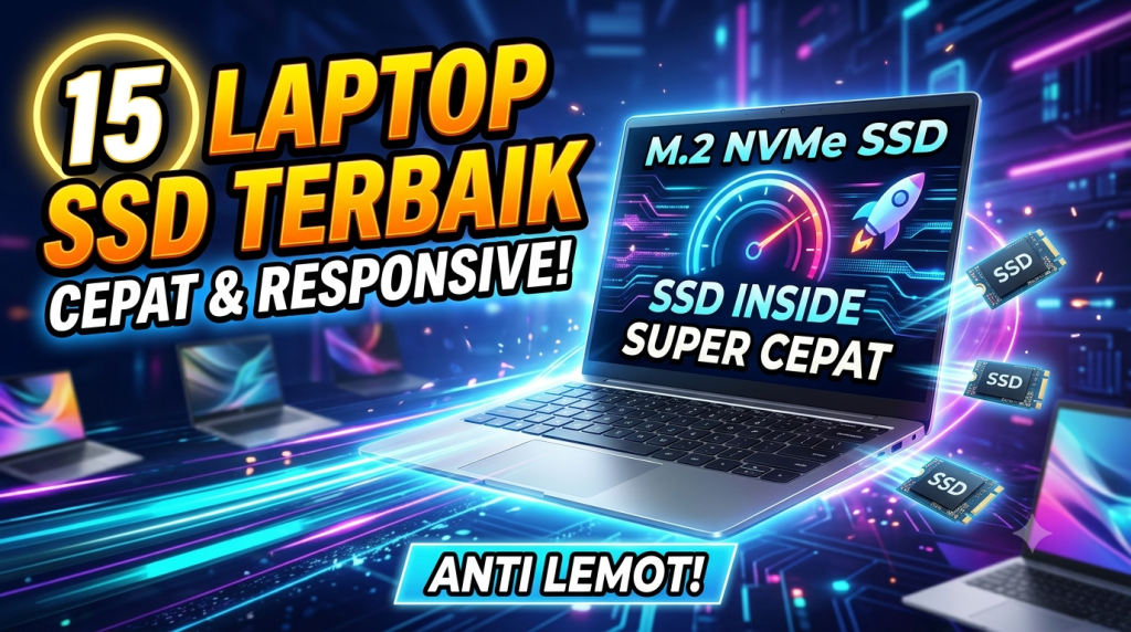 Rekomendasi Laptop SSD Terbaik yang Cepat dan Responsif