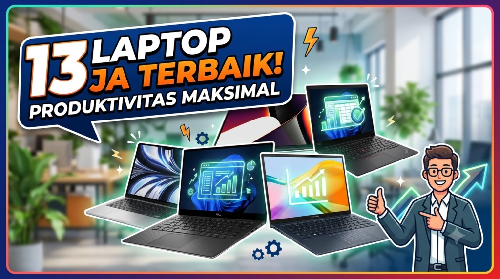 Rekomendasi Laptop Kerja Terbaik untuk Produktivitas Maksimal