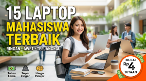 Laptop untuk Mahasiswa yang Ringan, Awet, dan Terjangkau