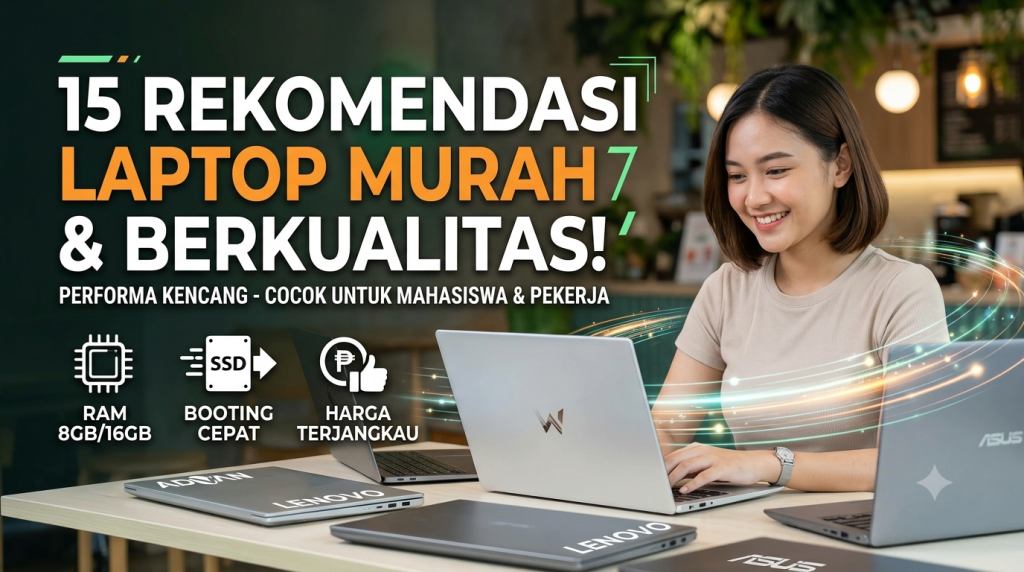 Laptop Murah Berkualitas dengan Performa Kencang