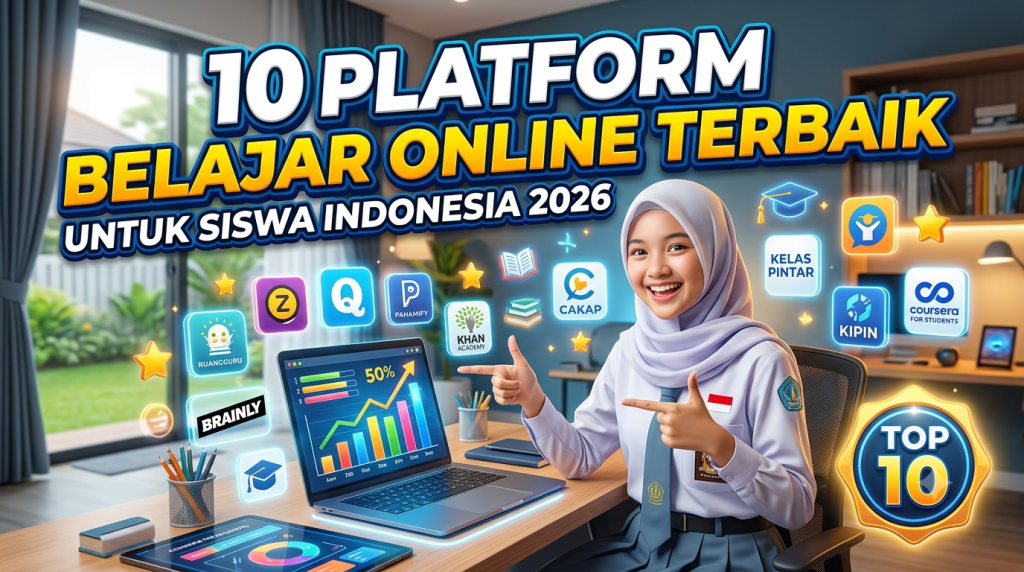 Platform Belajar Online Terbaik untuk Siswa Indonesia