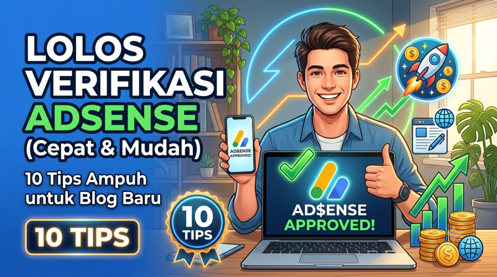 Tips Lolos Verifikasi AdSense untuk Blog Baru
