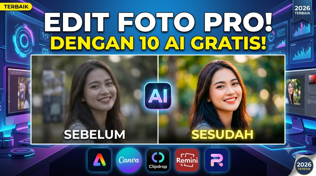 AI Tools untuk Edit Foto Gratis