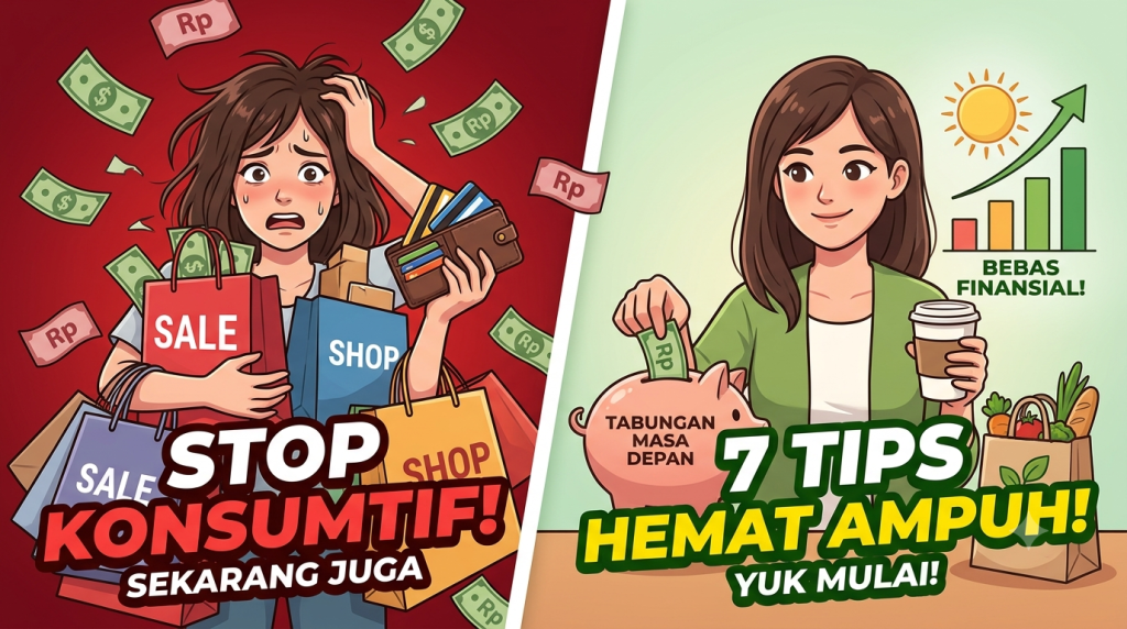 Cara Menghindari Gaya Hidup Konsumtif